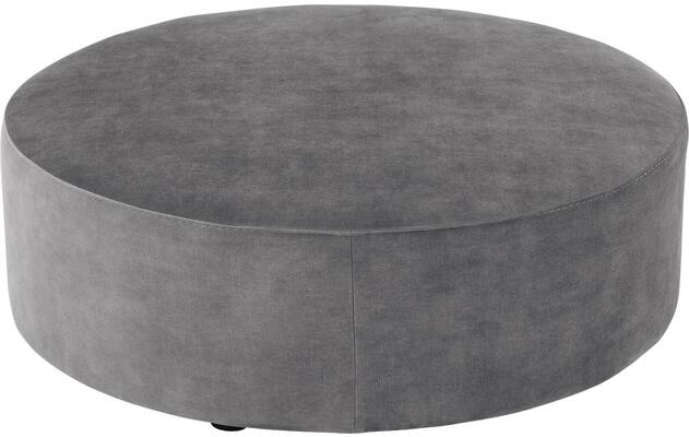 Goossens poef arendal grijs stof - 8234614-goossens-senne-kleinmeubel-stof-02