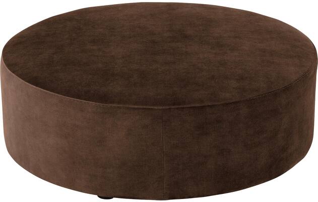 Goossens poef arendal bruin stof - 8234617-goossens-senne-kleinmeubel-stof-02