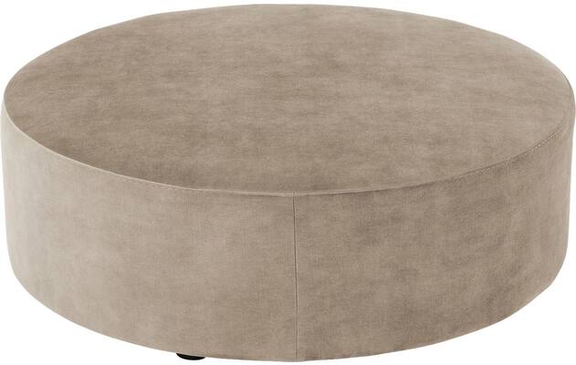 Goossens poef arendal beige stof - 8234621-goossens-senne-kleinmeubel-stof-02