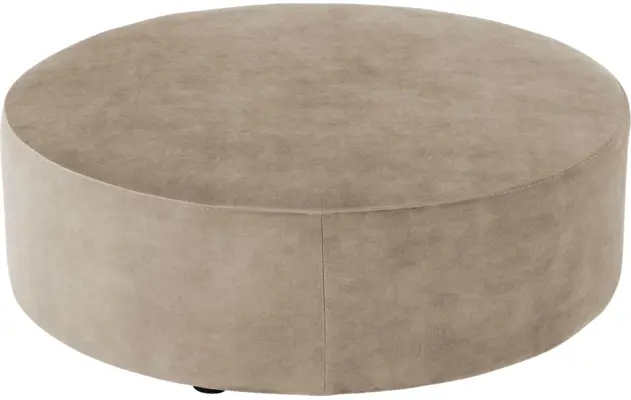 Goossens poef arendal beige stof - 8234621-goossens-senne-kleinmeubel-stof-02