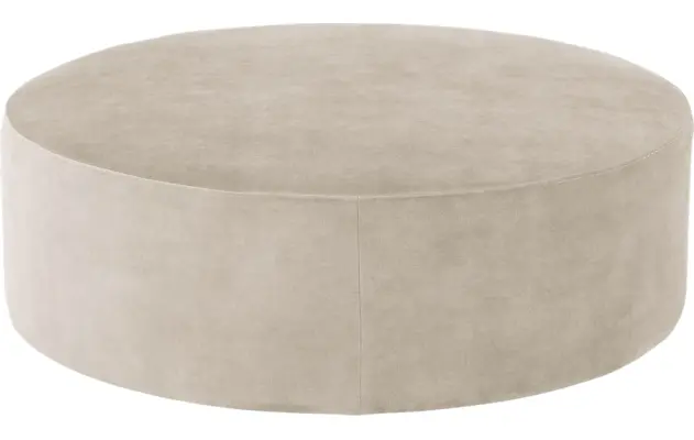Goossens poef arendal bruin stof - 8234623-goossens-senne-kleinmeubel-stof-01