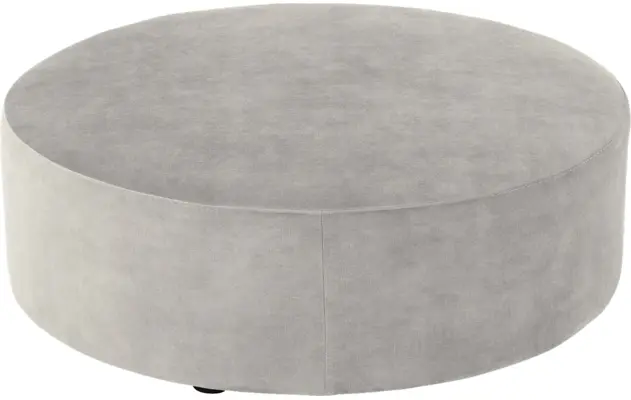 Goossens poef arendal grijs stof - 8234624-goossens-senne-kleinmeubel-stof-02