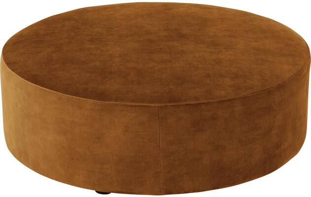 Goossens poef arendal bruin stof - 8234628-goossens-senne-kleinmeubel-stof-02