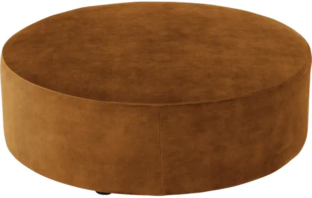 Goossens poef arendal bruin stof - 8234628-goossens-senne-kleinmeubel-stof-02