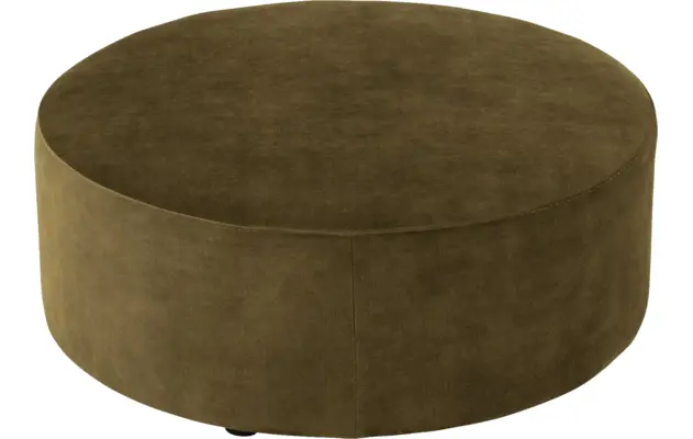 Goossens poef arendal groen stof - 8234632-goossens-senne-kleinmeubel-stof-02