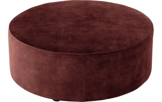 Goossens poef arendal rood stof - 8234633-goossens-senne-kleinmeubel-stof-02