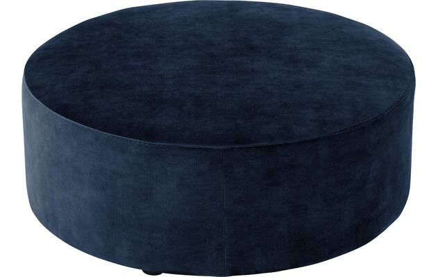 Goossens poef arendal blauw stof - 8234634-goossens-senne-kleinmeubel-stof-02