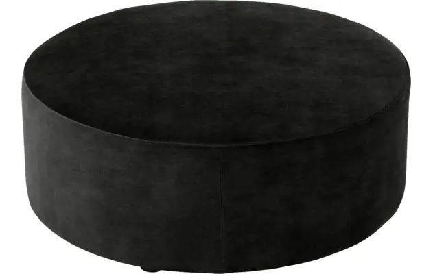 Goossens poef arendal zwart stof - 8234635-goossens-senne-kleinmeubel-stof-02