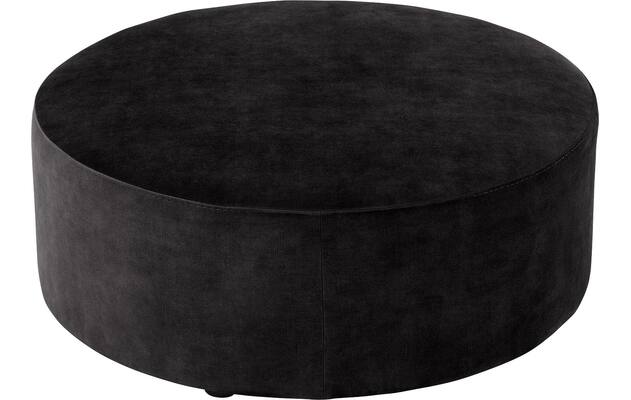 Goossens poef arendal grijs stof - 8234636-goossens-senne-kleinmeubel-stof-02