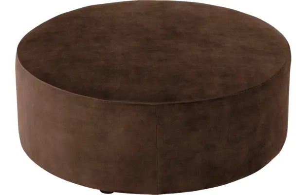 Goossens poef arendal bruin stof - 8234640-goossens-senne-kleinmeubel-stof-02