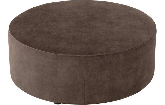 Goossens poef arendal bruin stof - 8234641-goossens-senne-kleinmeubel-stof-02