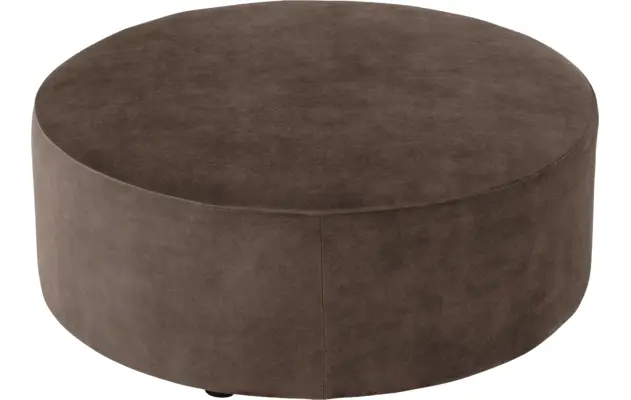 Goossens poef arendal bruin stof - 8234641-goossens-senne-kleinmeubel-stof-02