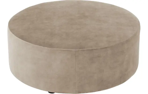 Goossens poef arendal beige stof - 8234644-goossens-senne-kleinmeubel-stof-02