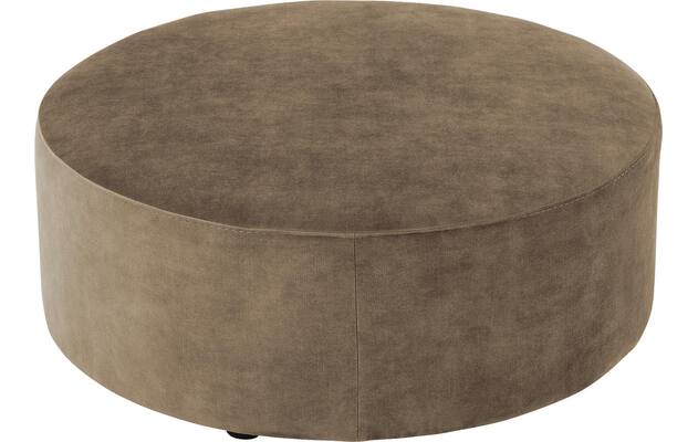 Goossens poef arendal bruin stof - 8234645-goossens-senne-kleinmeubel-stof-02