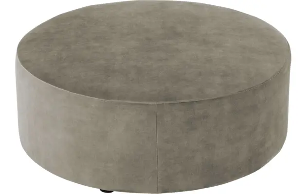 Goossens poef arendal grijs stof - 8234648-goossens-senne-kleinmeubel-stof-02