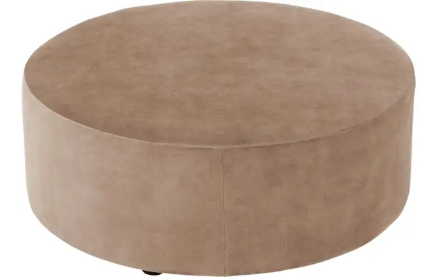 Goossens poef arendal bruin stof - 8234650-goossens-senne-kleinmeubel-stof-02