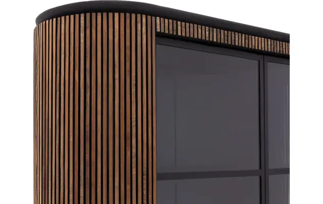 Goossens vitrinekast adel bruin teak - 8234671-goossens-adel-vitrinekast-teak-07