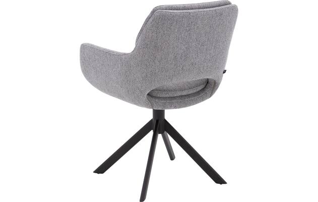 Goossens eetkamerstoel daisy grijs stof - 8234674-goossens-daisy-eetkamerstoel-stof-grijs-02