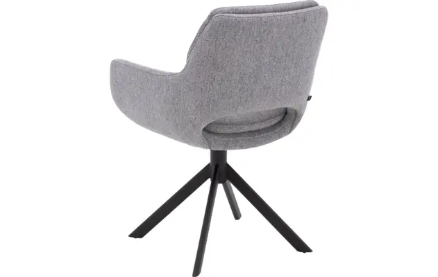 Goossens eetkamerstoel daisy grijs stof - 8234674-goossens-daisy-eetkamerstoel-stof-grijs-02