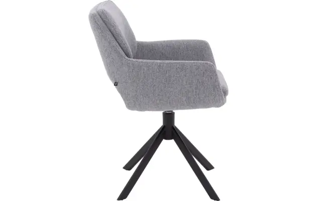Goossens eetkamerstoel daisy grijs stof - 8234674-goossens-daisy-eetkamerstoel-stof-grijs-04