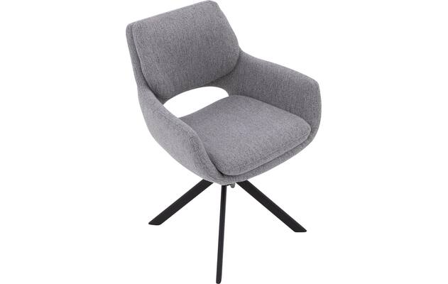 Goossens eetkamerstoel daisy grijs stof - 8234674-goossens-daisy-eetkamerstoel-stof-grijs-05