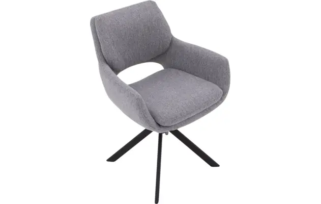 Goossens eetkamerstoel daisy grijs stof - 8234674-goossens-daisy-eetkamerstoel-stof-grijs-05