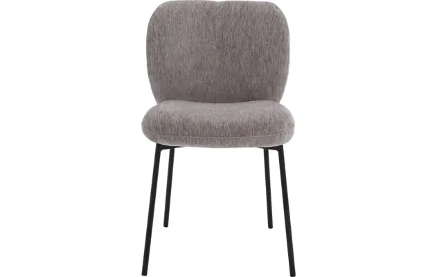 Goossens basic eetkamerstoel eller bruin stof - 8234677-goossens-eller-eetkamerstoel-stof-bruin-03