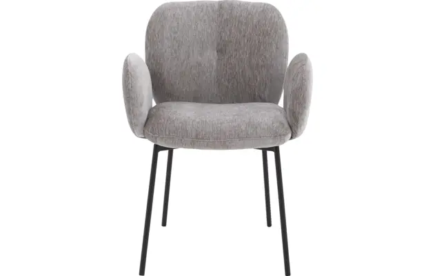 Goossens basic eetkamerstoel eller bruin stof - 8234681-goossens-eller-eetkamerstoel-stof-bruin-03