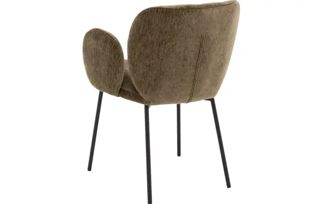 Goossens basic eetkamerstoel eller groen stof - 8234684-goossens-eller-eetkamerstoel-stof-groen-02