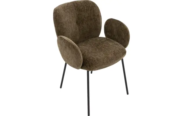Goossens basic eetkamerstoel eller groen stof - 8234684-goossens-eller-eetkamerstoel-stof-groen-05