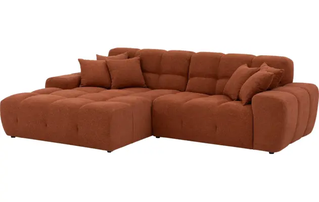 Goossens excellent loungebank kubus bruin stof - 8234718-goossens-excellent-kubus-bank-stof-oranje-02