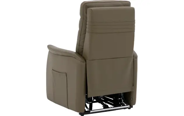 Goossens relaxstoel troyes groen leer - 8234735-goossens-troyes-fauteuil-leer-02