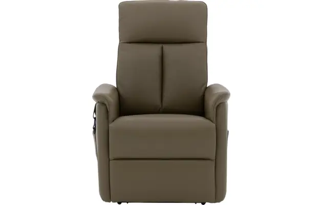 Goossens relaxstoel troyes groen leer - 8234735-goossens-troyes-fauteuil-leer-03