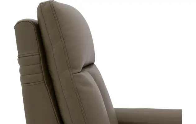 Goossens relaxstoel troyes groen leer - 8234735-goossens-troyes-fauteuil-leer-10