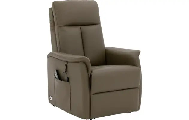 Goossens relaxstoel troyes groen leer - 8234735-goossens-troyes-fauteuil-leer-16