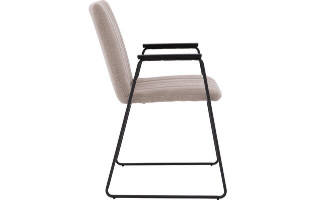 Goossens eetkamerstoel manta beige stof - 8234765-goossens-manta-eetkamerstoel-stof-bruin-04
