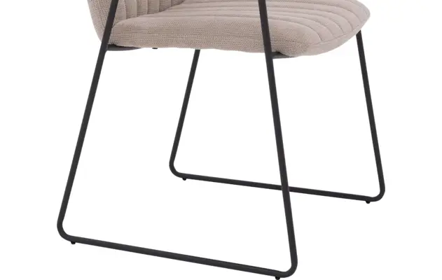 Goossens eetkamerstoel manta beige stof - 8234765-goossens-manta-eetkamerstoel-stof-bruin-06