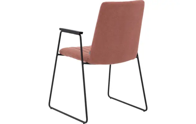 Goossens eetkamerstoel manta roze stof - 8234766-goossens-manta-eetkamerstoel-stof-roze-02