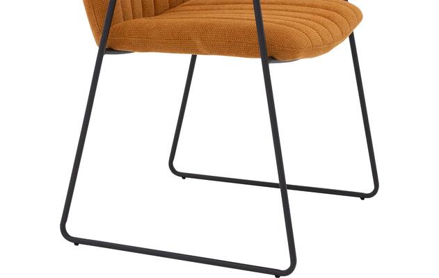 Goossens eetkamerstoel manta geel stof - 8234767-goossens-manta-eetkamerstoel-stof-geel-06