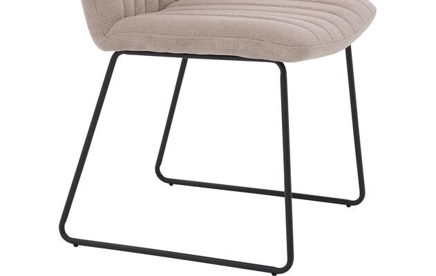 Goossens eetkamerstoel manta beige stof - 8234769-goossens-manta-eetkamerstoel-stof-bruin-06