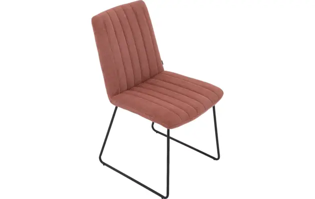 Goossens eetkamerstoel manta roze stof - 8234770-goossens-manta-eetkamerstoel-stof-roze-05