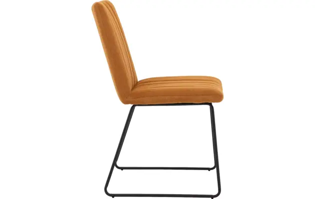 Goossens eetkamerstoel manta geel stof - 8234771-goossens-manta-eetkamerstoel-stof-geel-04