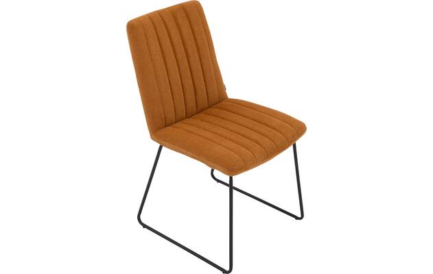 Goossens eetkamerstoel manta geel stof - 8234771-goossens-manta-eetkamerstoel-stof-geel-05