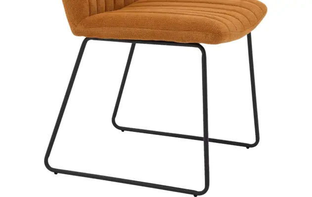 Goossens eetkamerstoel manta geel stof - 8234771-goossens-manta-eetkamerstoel-stof-geel-06