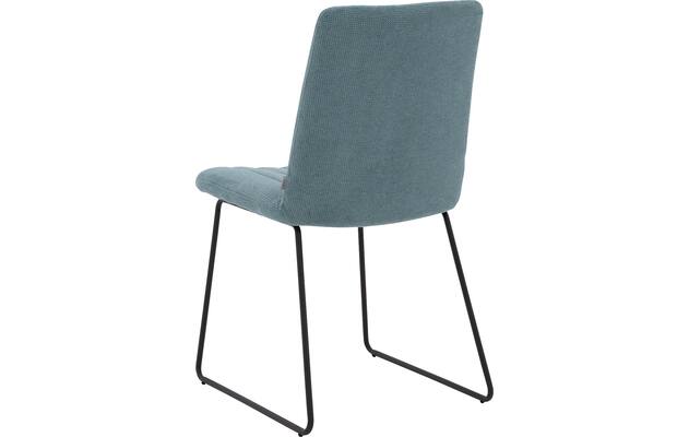 Goossens eetkamerstoel manta groen stof - 8234772-goossens-manta-eetkamerstoel-stof-groen-01