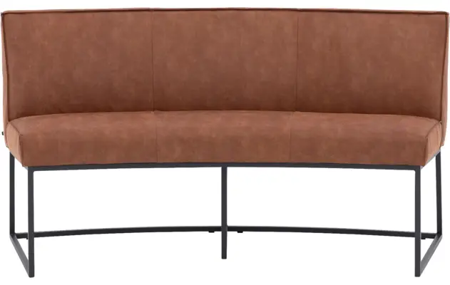 Goossens excellent eetkamerbank tom bruin micro leer - 8234783-goossens-excellent-tom-eetkamerstoel-micro-leer-bruin-02