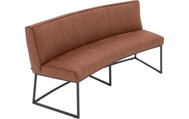 Goossens excellent eetkamerbank tom bruin micro leer - 8234783-goossens-excellent-tom-eetkamerstoel-micro-leer-bruin-04