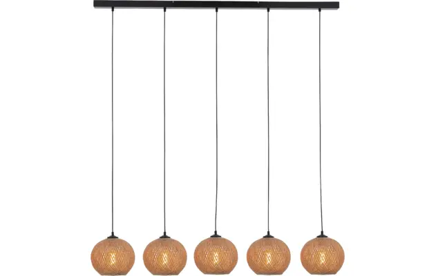 Goossens hanglamp noanne bruin touw - 8234784-goossens-noanne-e27-max-18-watt-01