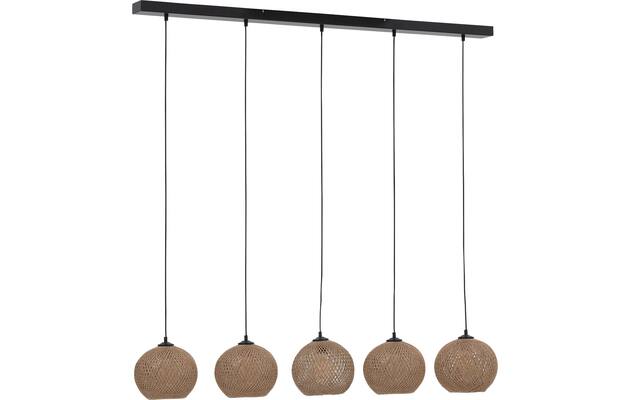 Goossens hanglamp noanne bruin touw - 8234784-goossens-noanne-e27-max-18-watt-04