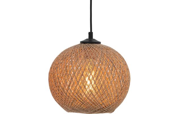 Goossens hanglamp noanne bruin touw - 8234784-goossens-noanne-e27-max-18-watt-07